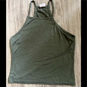 High neck tank top